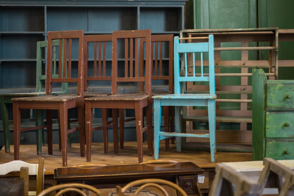 A selection of furniture and larger items in a warehouse-style setting (placeholder image).