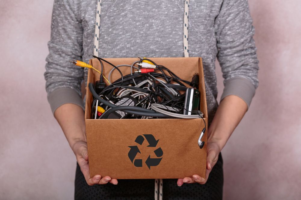 Electronics and computers ready for reuse or responsible recycling (placeholder image).
