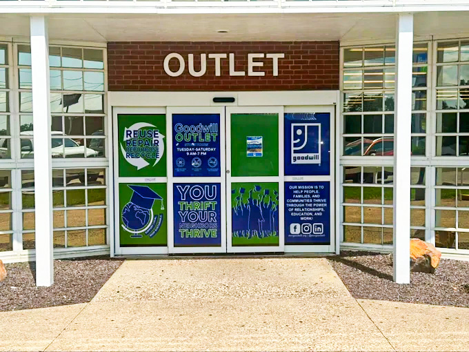 Rows of rolling bins filled with assorted goods (placeholder image).