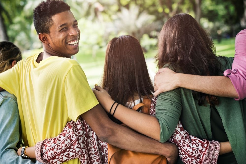 A community member receiving support in a welcoming space (placeholder image).